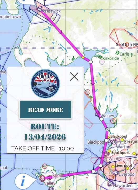 Chestertourist.com - 90th anniversary of the Spitfire's first test flight